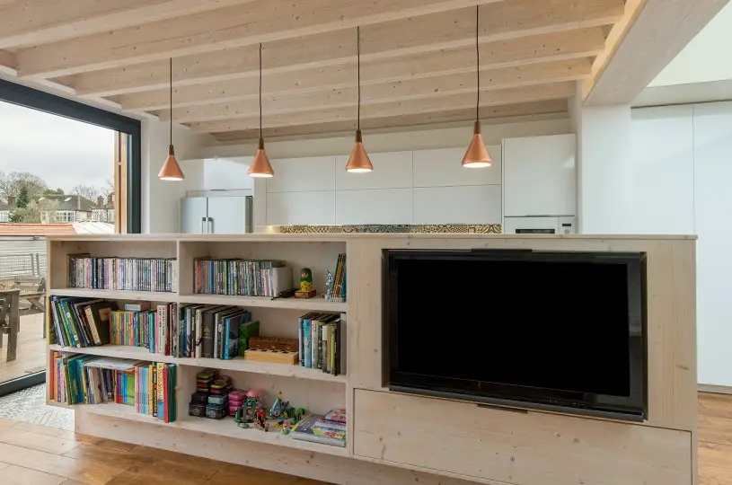 southgate tv bookshelf